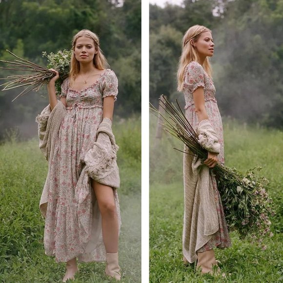 Anthropologie Dresses & Skirts - Anthropologie Wildflower Maxi Dress Small